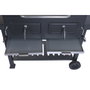 DKD Home Decor Barbacoa Metal Negro 97x52x45,5 cm