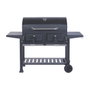 DKD Home Decor Barbacoa Metal Negro 97x52x45,5 cm