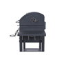 DKD Home Decor Barbacoa Metal Negro 97x52x45,5 cm