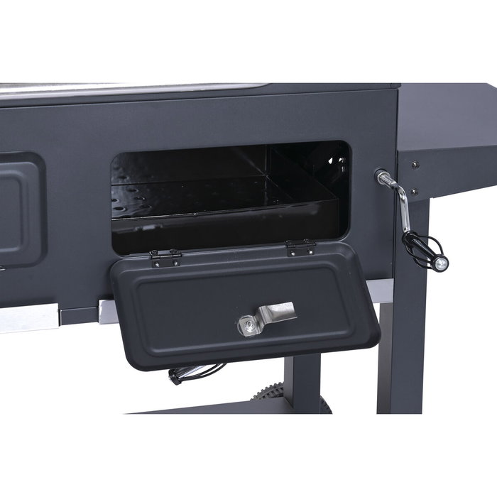 DKD Home Decor Barbacoa Metal Negro 97x52x45,5 cm DKD Home Decor Barbacoa Metal Negro 97x52x45,5 cm