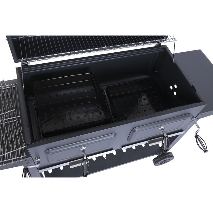 DKD Home Decor Barbacoa Metal Negro 97x52x45,5 cm DKD Home Decor Barbacoa Metal Negro 97x52x45,5 cm