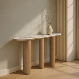 Consola Natural Dm Entrada 150 X 39,50 X 80 cm