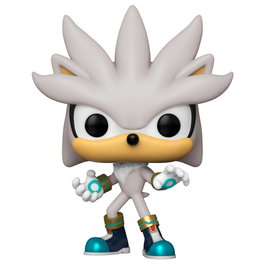 Funko POP Figura 30th Anniversary Silver the Hedgehog de Vinilo Coleccionable 9cm