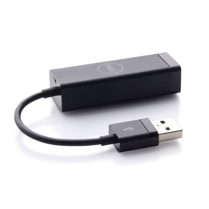 Dell Adaptador de Red USB 3.0 a RJ45 Negro