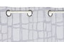 DKD Home Decor Cortina Niza Urban Gris Claro 260 x 140 cm (2 Unidades) Poliéster Jaquard