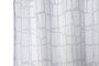 DKD Home Decor Cortina Niza Urban Gris Claro 260 x 140 cm (2 Unidades) Poliéster Jaquard