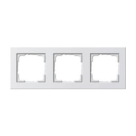 GIRA 021322 Rahmen 3f E2 Marco 3 elementos Blanco mate termoplástico