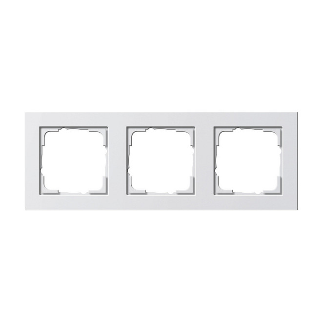 GIRA 021322 Rahmen 3f E2 Marco 3 elementos Blanco mate termoplástico GIRA 021322 Rahmen 3f E2 Marco 3 elementos Blanco mate termoplástico