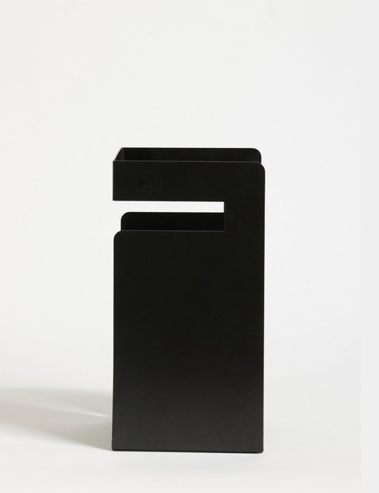 Hanah Home Soporte de Libros Metal Negro 18x19x15.5 cm
