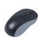 EWENT Ratón inalámbrico EW3204 con adaptador USB-C y 1600 DPI, Negro/Gris