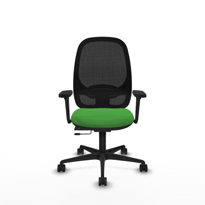 PIQUERAS Y CRESPO Silla de oficina Cilanco Verde y Negro