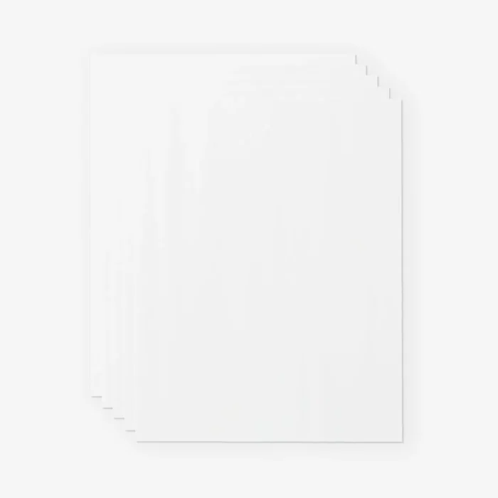 Cricut Joy Xtra Iron-On Vinilo de Transferencia Térmica Liso - Lámina Termotransferencia Multicolor Mate, 5 Hojas A4 (297x210 mm) para Maker y Explore