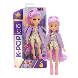 Imc Toys Muñeca K-Pop Idol Fashion Nari 26 cm con 2 Prendas de Ropa, Zapatos y 3 Accesorios Personalizados