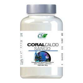 CFN Coral Calcio Sango 60Cap. Suplemento Mineral con Calcio, Magnesio y Vitamina D