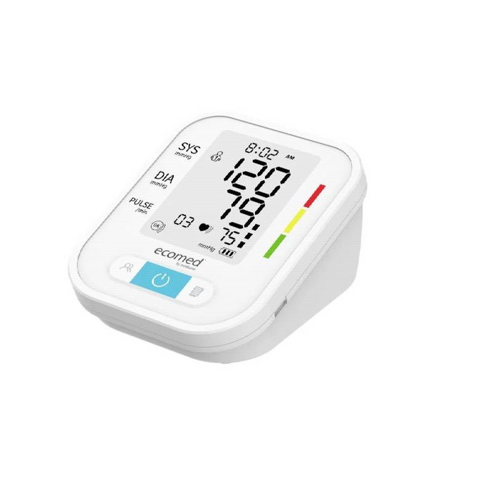 MEDISANA Tensiómetro de Brazo Digital para Adultos, Monitor de Presión Arterial con Pantalla Dual y Aplicación
