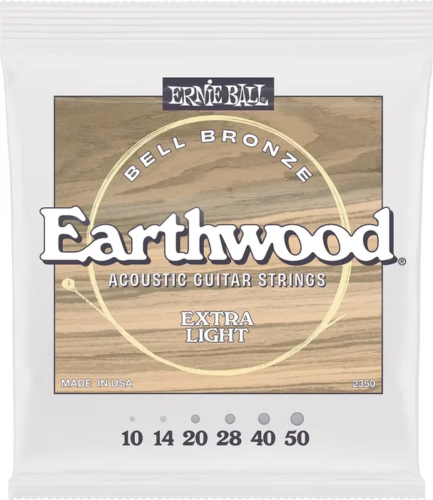 Ernieball Earthwood Bell Bronze Extra Light 10-50 Cuerdas para Guitarra Acústica