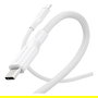 PanzerGlass empower Racing Cable USB-C a USB-C 240W 1.2m USB 2.0, Plata/Blanco