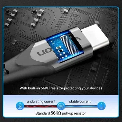 Vention Cable USB-A a USB-C COKLF 1 m Azul Vention Cable USB-A a USB-C COKLF 1 m Azul