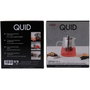 Quid Tetera Serenia de Vidrio con Filtro Inoxidable y Tapa de 95 cl