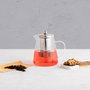 Quid Tetera Vidrio Filtro Inox Serenia 0,95 L