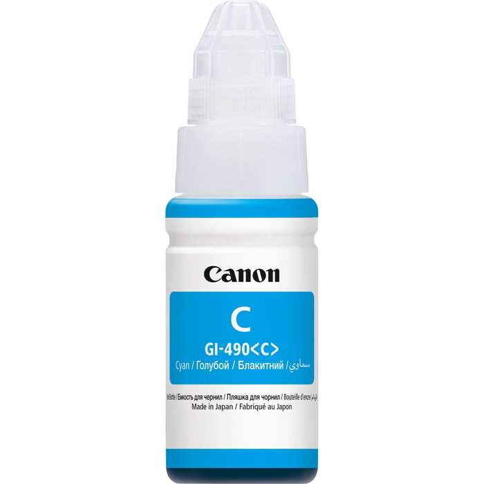Canon GI-490C Cian Botella de Tinta de Recarga 70 ml