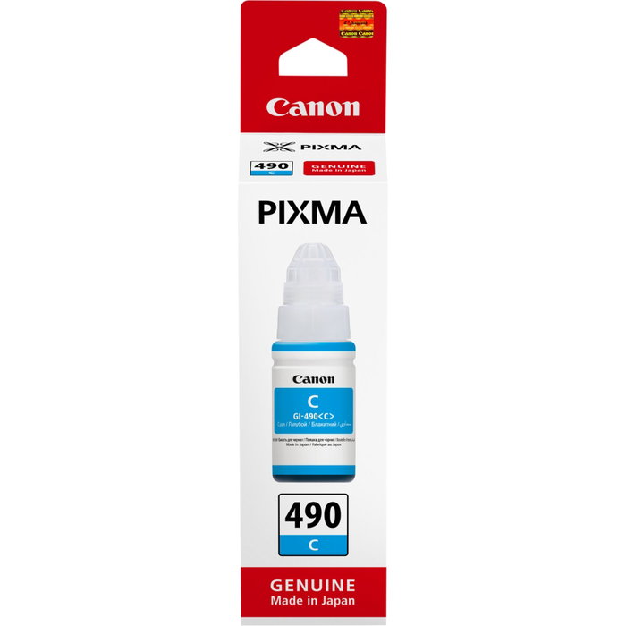 Canon GI-490C Cian Botella de Tinta de Recarga 70 ml