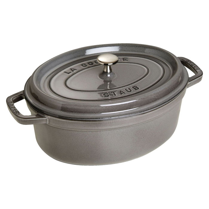 Staub 40509-317-0 La Cocotte Horno Ovalado Hierro Fundido 29cm Gris Staub 40509-317-0 La Cocotte Horno Ovalado Hierro Fundido 29cm Gris
