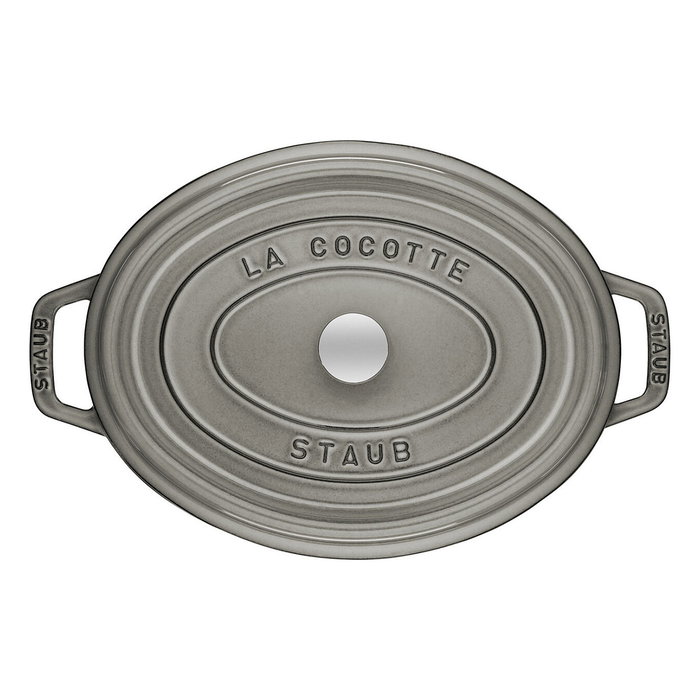 Staub 40509-317-0 La Cocotte Horno Ovalado Hierro Fundido 29cm Gris Staub 40509-317-0 La Cocotte Horno Ovalado Hierro Fundido 29cm Gris