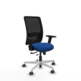 PIQUERAS Y CRESPO Silla de oficina Zulema Azul y Negro