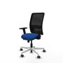 PIQUERAS Y CRESPO Silla de oficina Zulema Azul y Negro