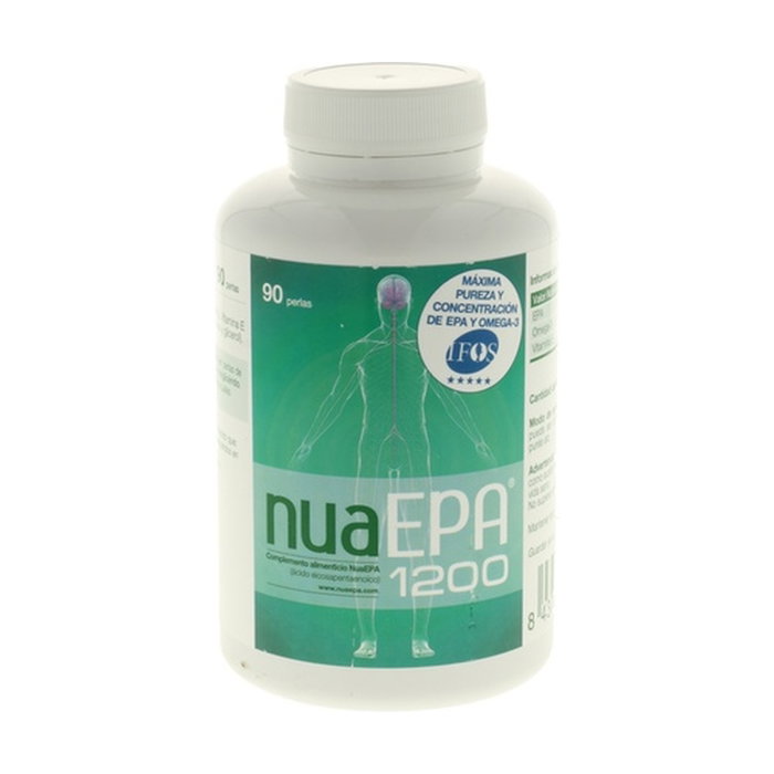 Nua Aceite de Pescado 1200mg Omega 3 EPA DHA 90 Perlas IFOS Nua Aceite de Pescado 1200mg Omega 3 EPA DHA 90 Perlas IFOS