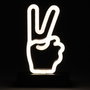 Home Deco Factory Lámpara LED Neón A Pilas Victoria Decorativa Plástico PP y PVC