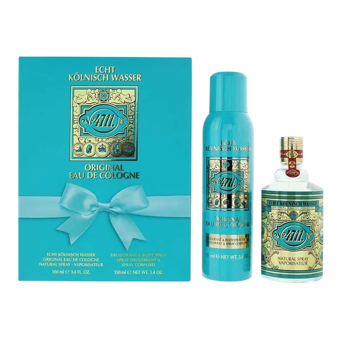 4711 Set de Regalo Eau de Cologne 100 ml + Desodorante Spray 150 ml 4711 Set de Regalo Eau de Cologne 100 ml + Desodorante Spray 150 ml