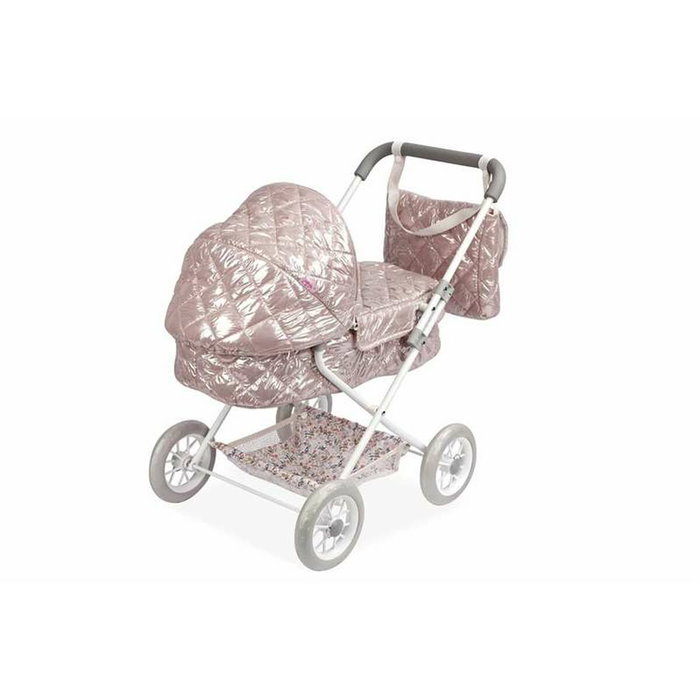 Muñecas Arias Coche Capota Fantasy Rosa con Bolso Muñecas Arias Coche Capota Fantasy Rosa con Bolso