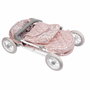Muñecas Arias Coche Capota Fantasy Rosa con Bolso