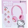 Jemini JEM1711542272249 Auriculares Bluetooth ajustables con micrófono Hello Kitty, Cable USB, Cable de audio, A partir de 3 años