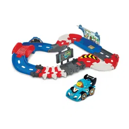 VTech Tut Tut Bolides - Circuito Pit Stop, Juego Infantil Multicolor en Francés (VTE3417765949050)