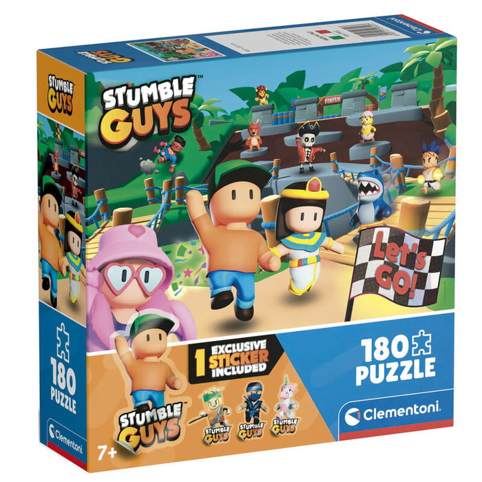 CLEMENTONI Puzzle Stumble Guys 180pzs CLEMENTONI Puzzle Stumble Guys 180pzs
