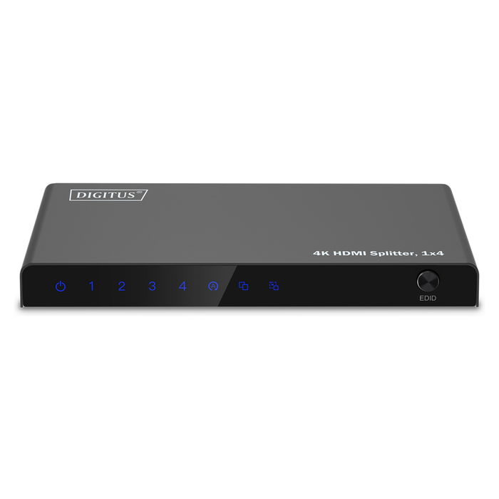 Digitus Divisor HDMI 1x4 4K 60Hz HDCP 2.3 EDID Control
