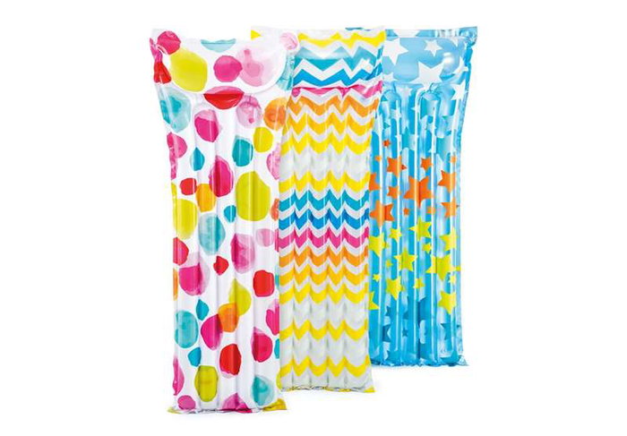 Intex Colchoneta Ondas 5 Tubos PVC 183x69 cm Intex Colchoneta Ondas 5 Tubos PVC 183x69 cm