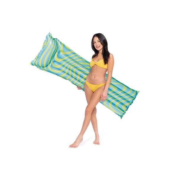 Intex Colchoneta Ondas 5 Tubos PVC 183x69 cm Intex Colchoneta Ondas 5 Tubos PVC 183x69 cm