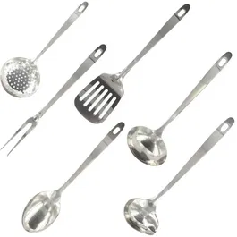FACKELMANN FAC3176239999068 Juego de utensilios de cocina de 6 piezas Oxford Acero inoxidable
