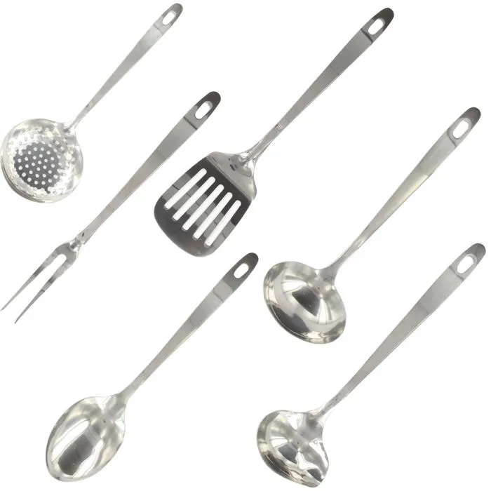 FACKELMANN FAC3176239999068 Juego de utensilios de cocina de 6 piezas Oxford Acero inoxidable FACKELMANN FAC3176239999068 Juego de utensilios de cocina de 6 piezas Oxford Acero inoxidable