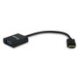 Equip Adaptador HDMI Macho a VGA Hembra con Audio Jack 3.5 mm Negro
