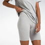 Mallas Cortas de Deporte Reebok Identity Sl Fitted Short Gris