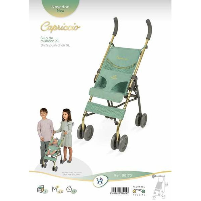 Decuevas Silla de Muñeca Capriccio para muñecas de hasta 52 cm