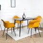 Home Deco Factory Silla Butaca Gustav Amarilla