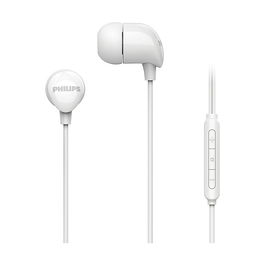 Philips Auriculares Intrauriculares TAE2146WT/97, Cable USB-C, Color Blanco - Auriculares con Micrófono para Llamadas y Música