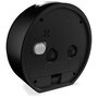Mebus 25806 Reloj Despertador de Cuarzo Analógico Negro