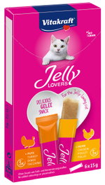 Vitakraft Jelly Lovers Pollo y Pavo 15gr Snack Para Gatos